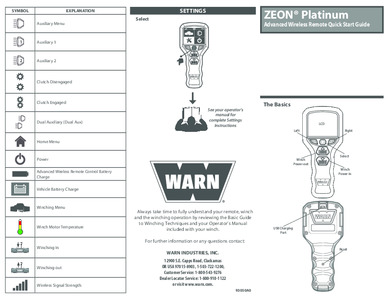 Zeon Platinum Cheatsheet