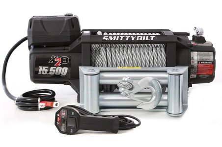 Smittybilt Gen2 X2O 15500 Waterproof Winch 97515 15500 lb winch