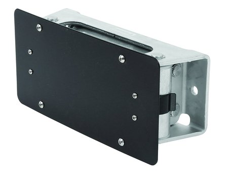 smittybilt winch roller license plate mount