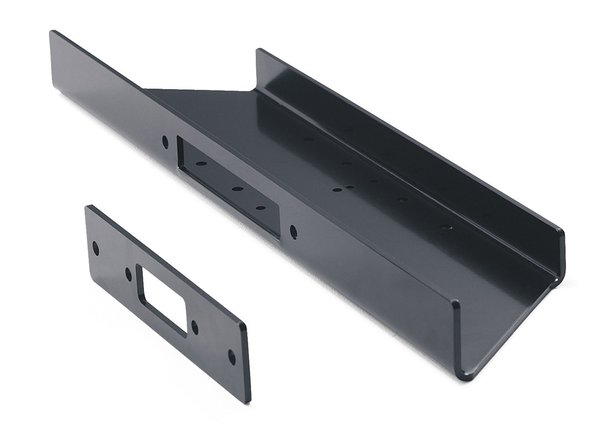 trailer winch mount plate