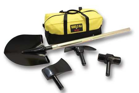 off road recovery shovel and axe
