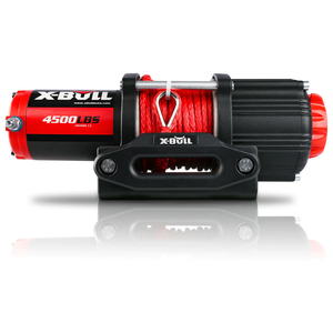 X-Bull 4500lb XB Synthetic Rope Winch 4500 lb winch
