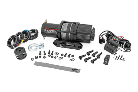 Rough Country 4500 lb Synthetic Rope Winch RS4500S 4500 lb winch