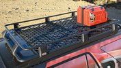 ARB Basket Roof Rack, Expanded Mesh Floor, with Jerry Can Holder