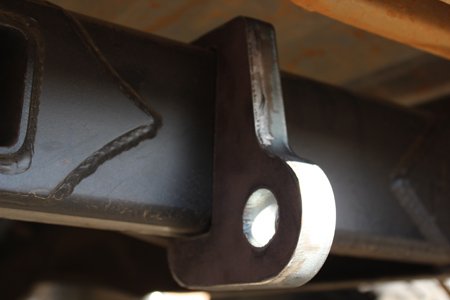 weld on shackle mount