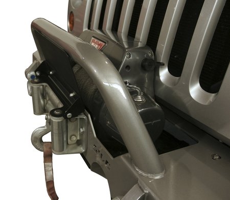 license plate mount warn winch