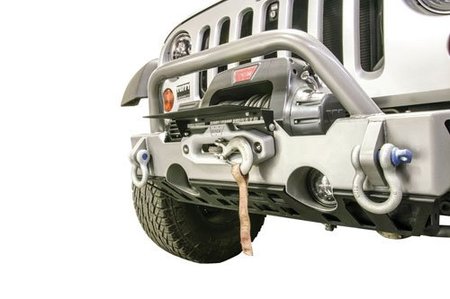 winch hawse license plate mount