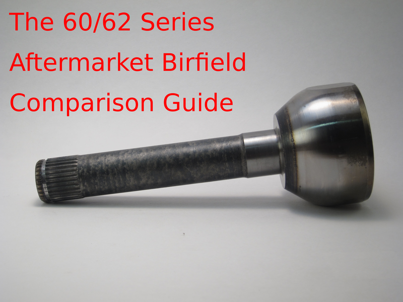 Toyota Land Cruiser FJ60 and FJ62 Chromoly Birfield Axle